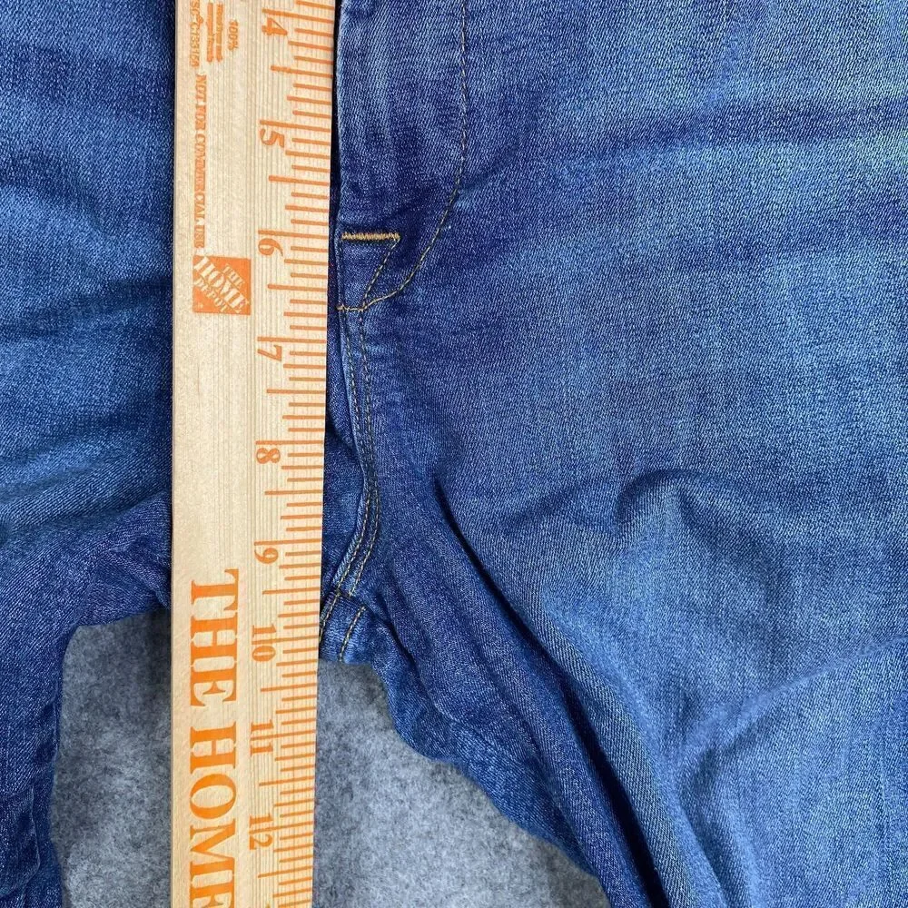 Frame Jeans Womens 27 Blue Denim Le High Skinny Stretch Medium Wash - Picture 5 of 9